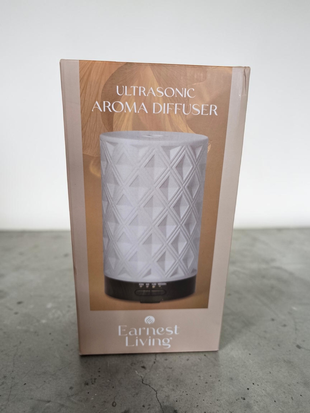 Earnest Living Ultrasonic Aroma Diffuser 100ml - White
